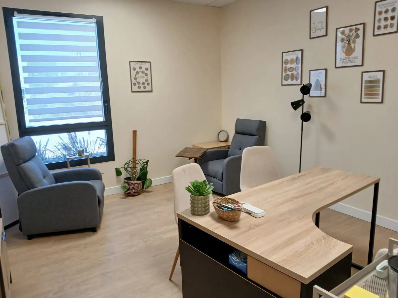Espace de consultation de Mélanie Aguillon à la maison de santé Espace Potentiel